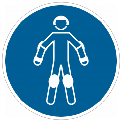 Schutzausrüstung für Rollsport benutzen |Gebotszeichen B2B Schilder
