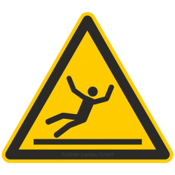 Warnung vor Rutschgefahr |Warnzeichen 2B Schilder