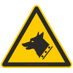 Warnung vor Wachhund |Warnzeichen 2B Schilder