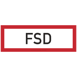 FSD (Feuerwehr-Schlüssel-Depot) | Feuerwehrschild B2B Schilder