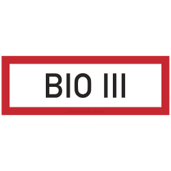 BIO III | Feuerwehrschild B2B Schilder