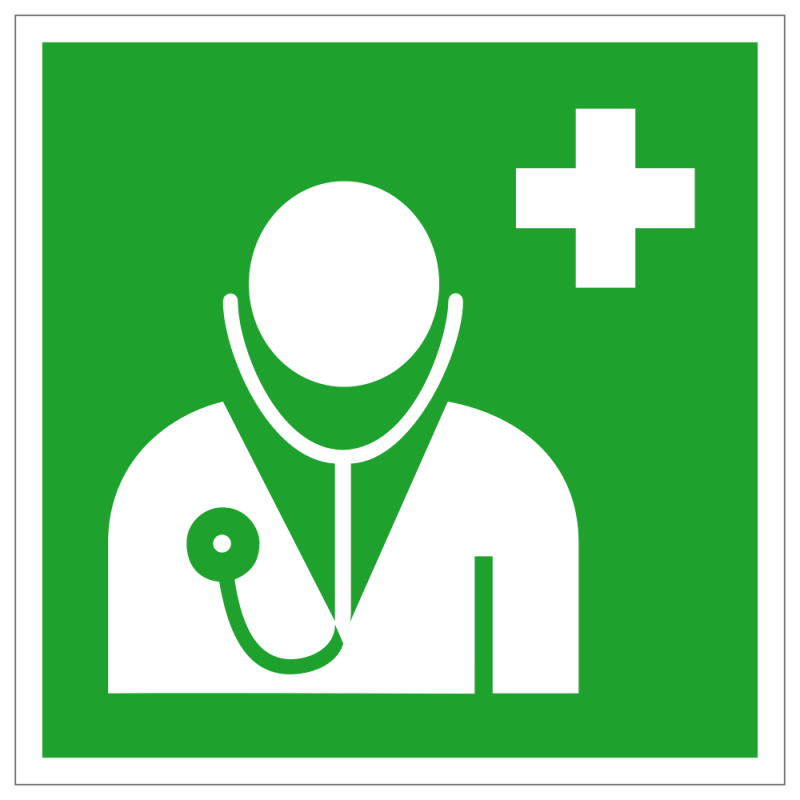 Arzt |Erste Hilfe 2B Schilder