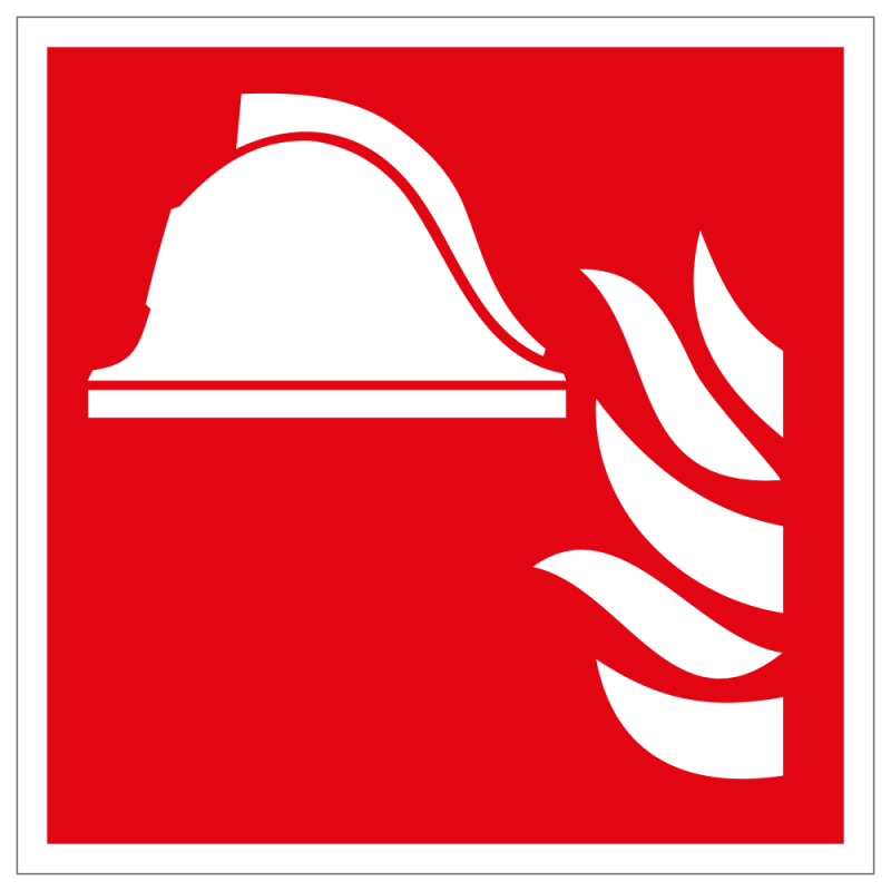 Mittel und Geräte zur Brandbekämpfung | Brandschutzschild B2B Schilder