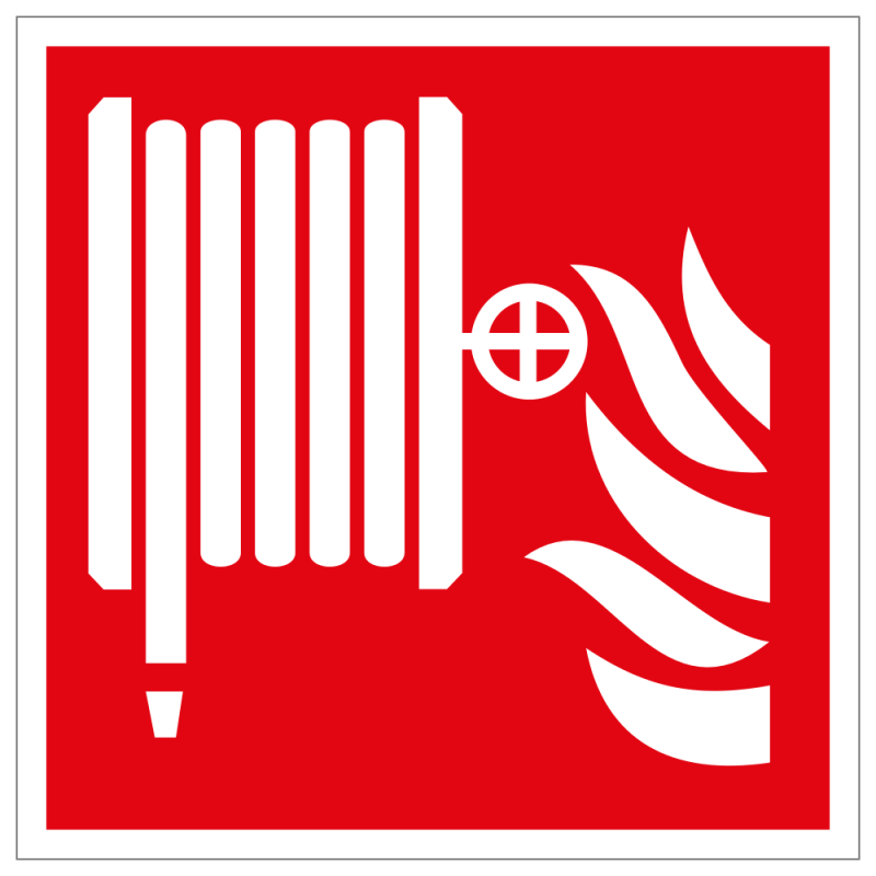 Löschschlauch | Brandschutzschild B2B Schilder