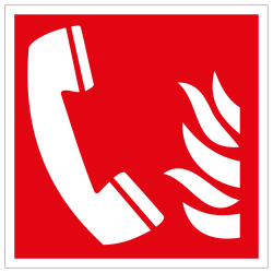 Brandmeldetelefon | Brandschutzschild B2B Schilder