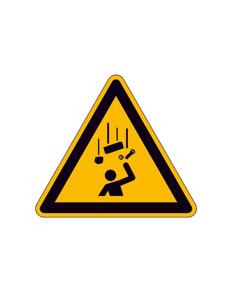 Warnung vor herabfallenden Gegenständen |Warnzeichen 2B Schilder