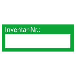 Inventar-Nr.: / grün 40x15