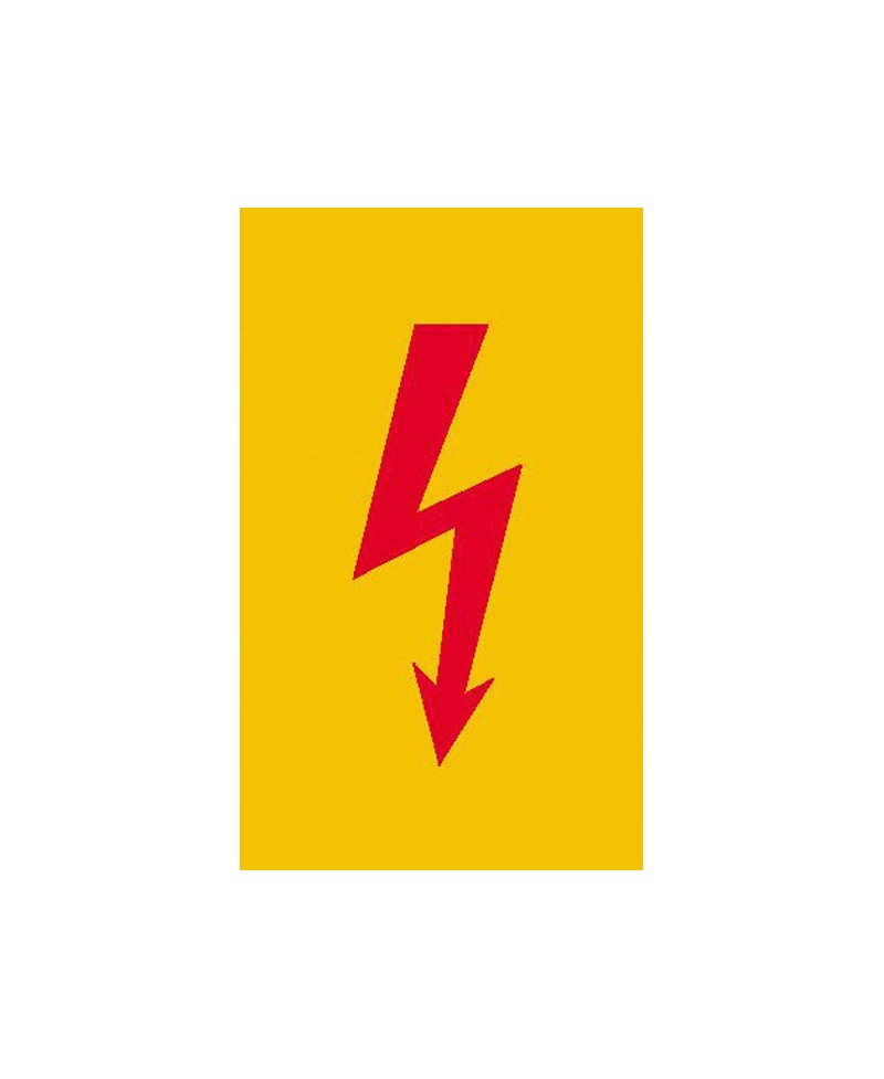 Spannungszeichen (Roter Blitz) |Elektrozeichen B2B Schilder