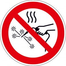 Heißarbeiten verboten | Verbotszeichen B2B Schilder