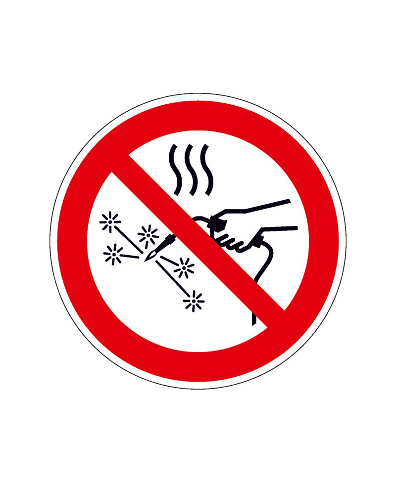 Heißarbeiten verboten | Verbotszeichen B2B Schilder